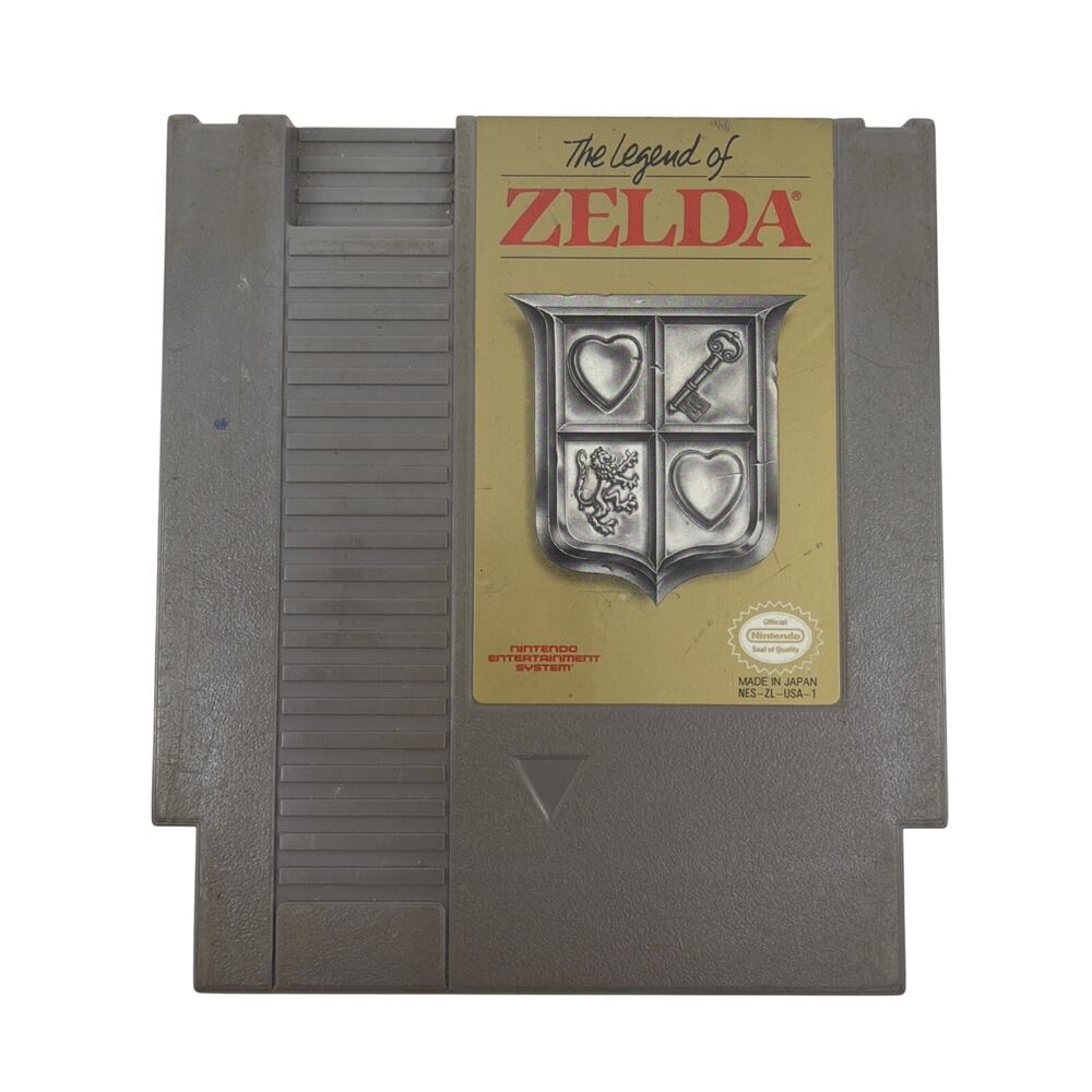 Nintendo 1985 The Legend Of Zelda Game Cartridge Authentic Tested